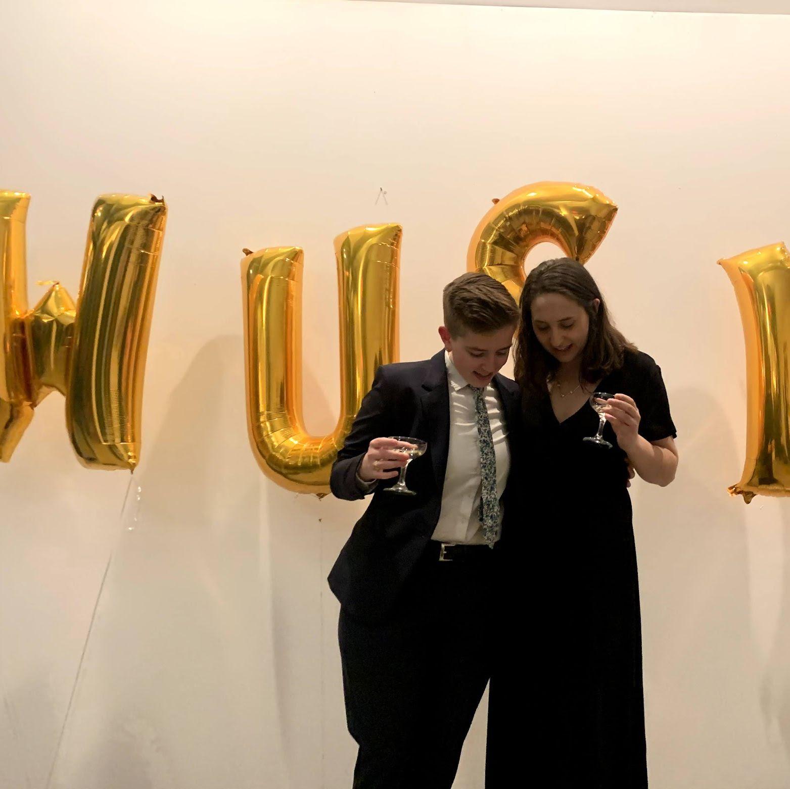 WashU MedBall. News of the first COVID case in St. Louis broke during the event!