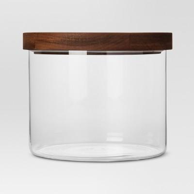 67.5oz Glass Storage Canister with Wood Lid - Threshold™