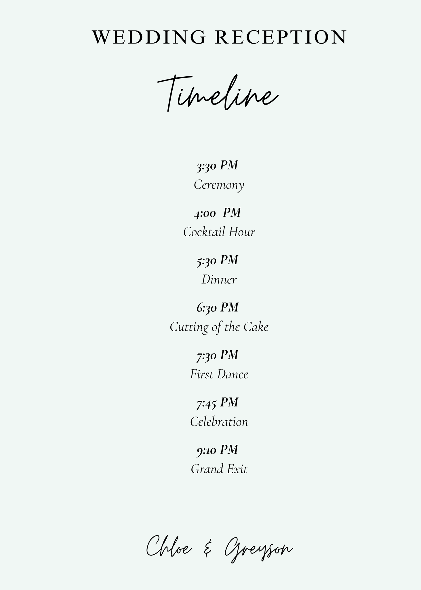 The Wedding Website of Chloe Boyer and Greyson Ainsworth