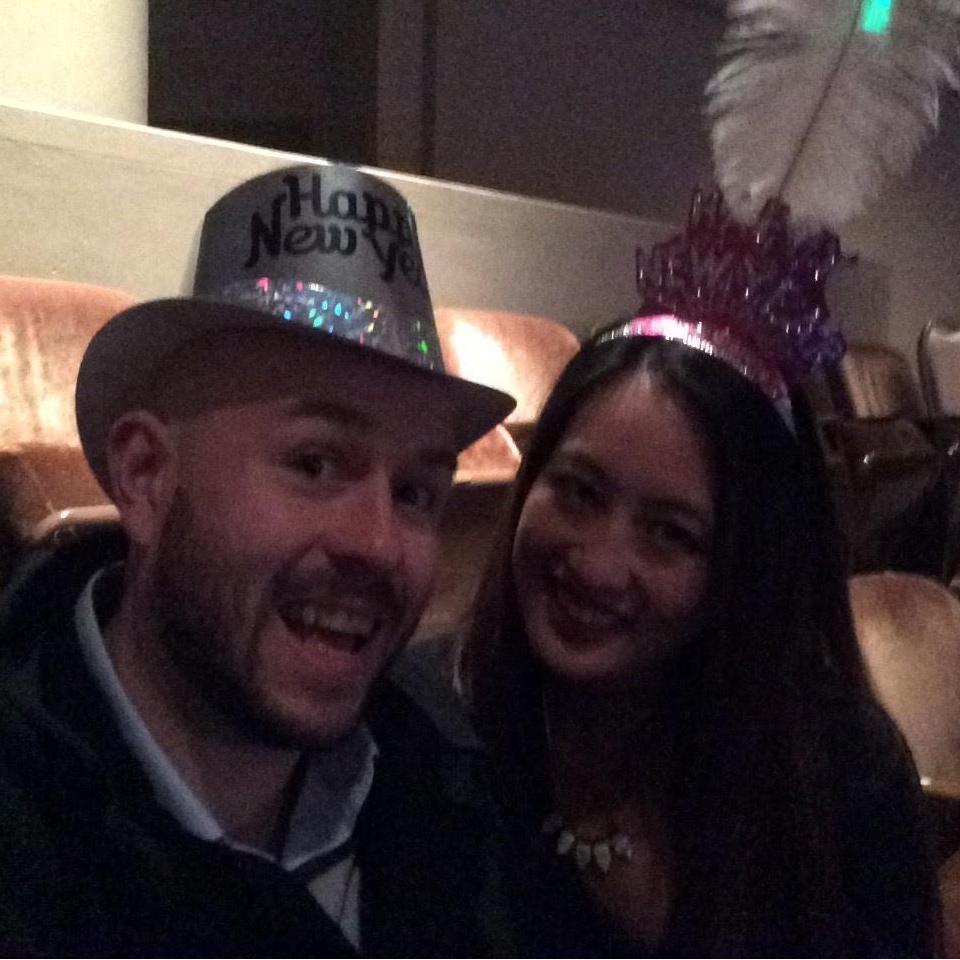 Decemberists concert NYE 2015- the first and only time we've been out for NYE