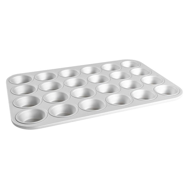 Fat Daddio's Anodized Aluminum Mini Muffin Pan, 11.2 x 15.8 Inch