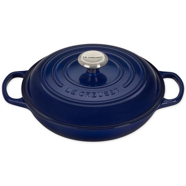 Le Creuset® Signature 2.25 qt. Covered Braiser in Indigo