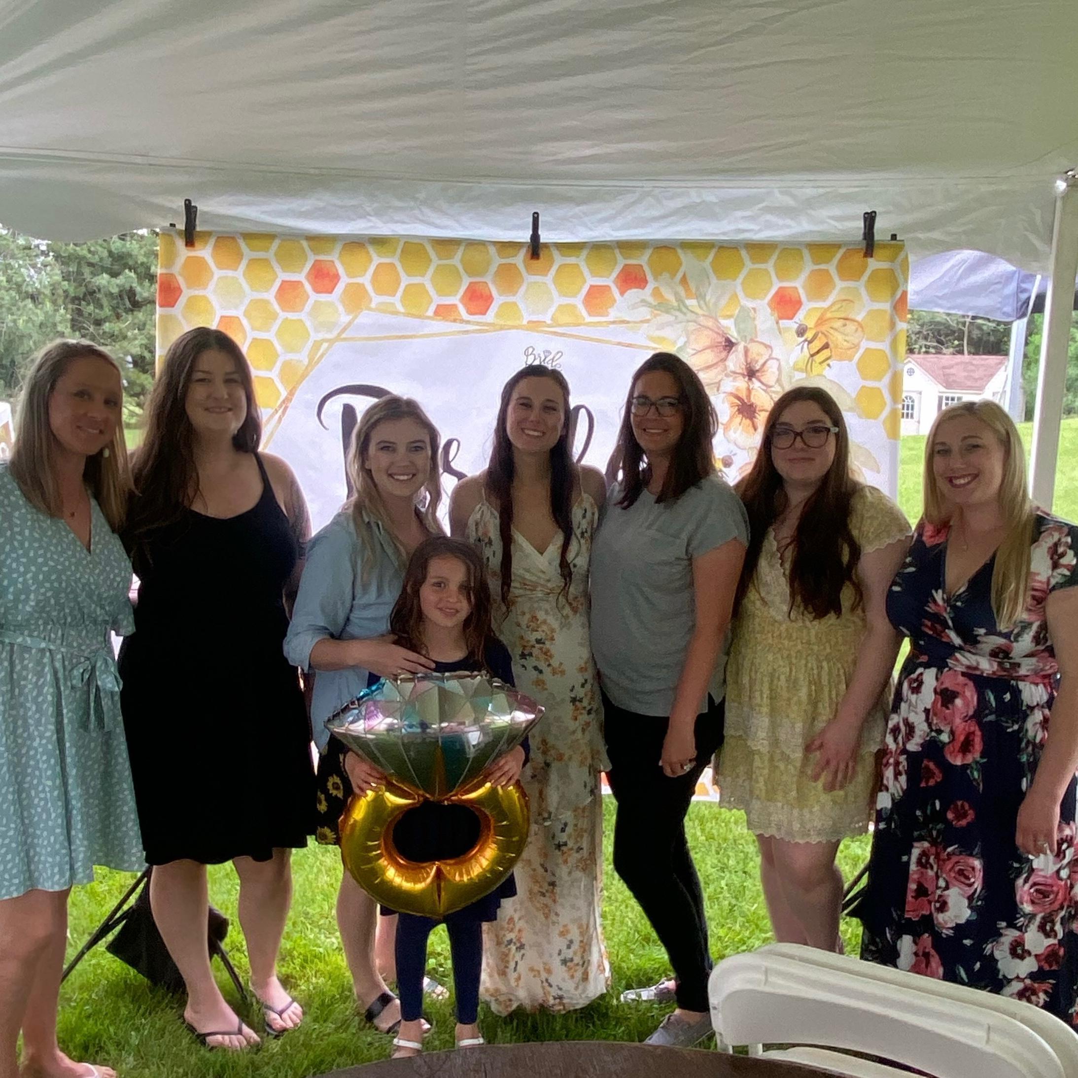 Part of the bridal party