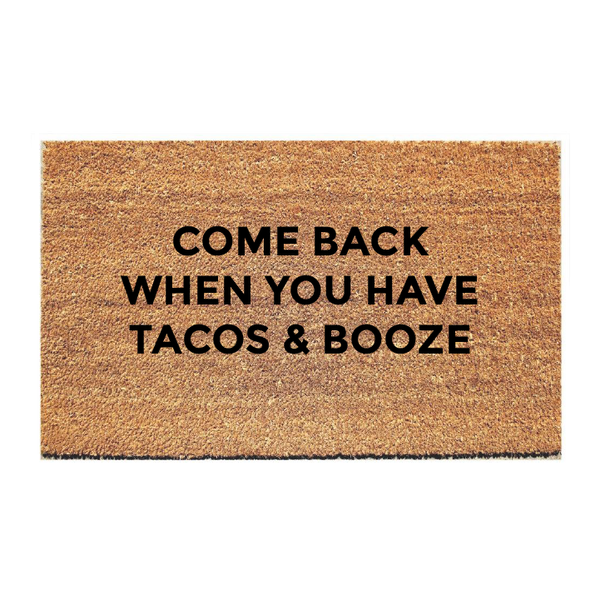 Tacos & Booze Doormat