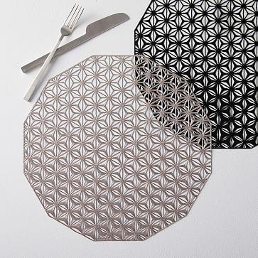 Chilewich Pressed Kaleidoscope Placemats