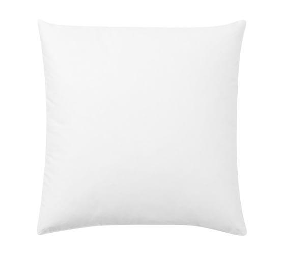 Down Feather Pillow Insert, 20" Square