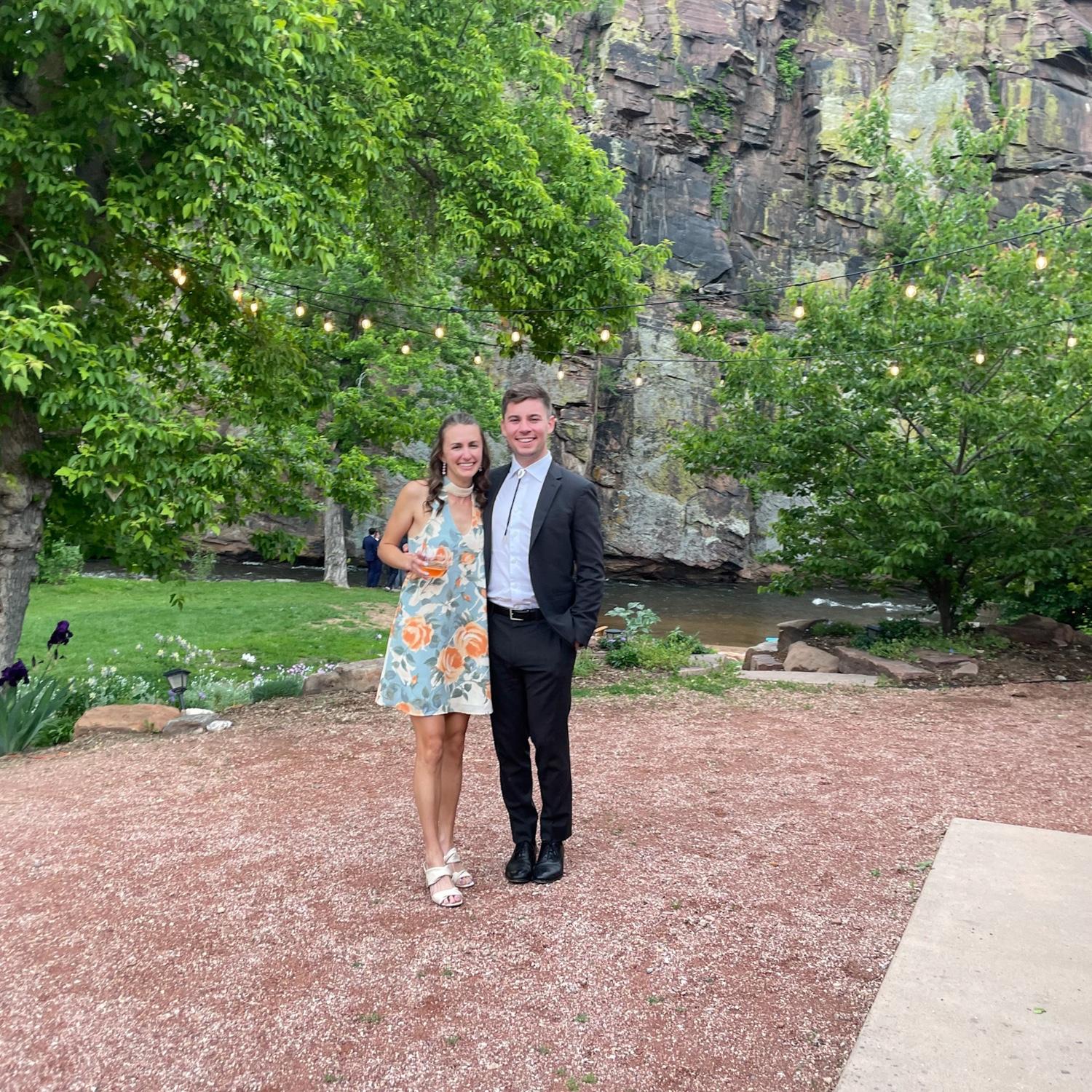 Celebrating Annie and Will