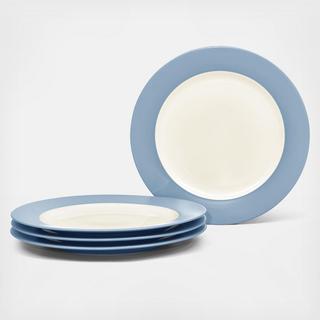 Colorwave Rim Dinner Plate, Set of 4