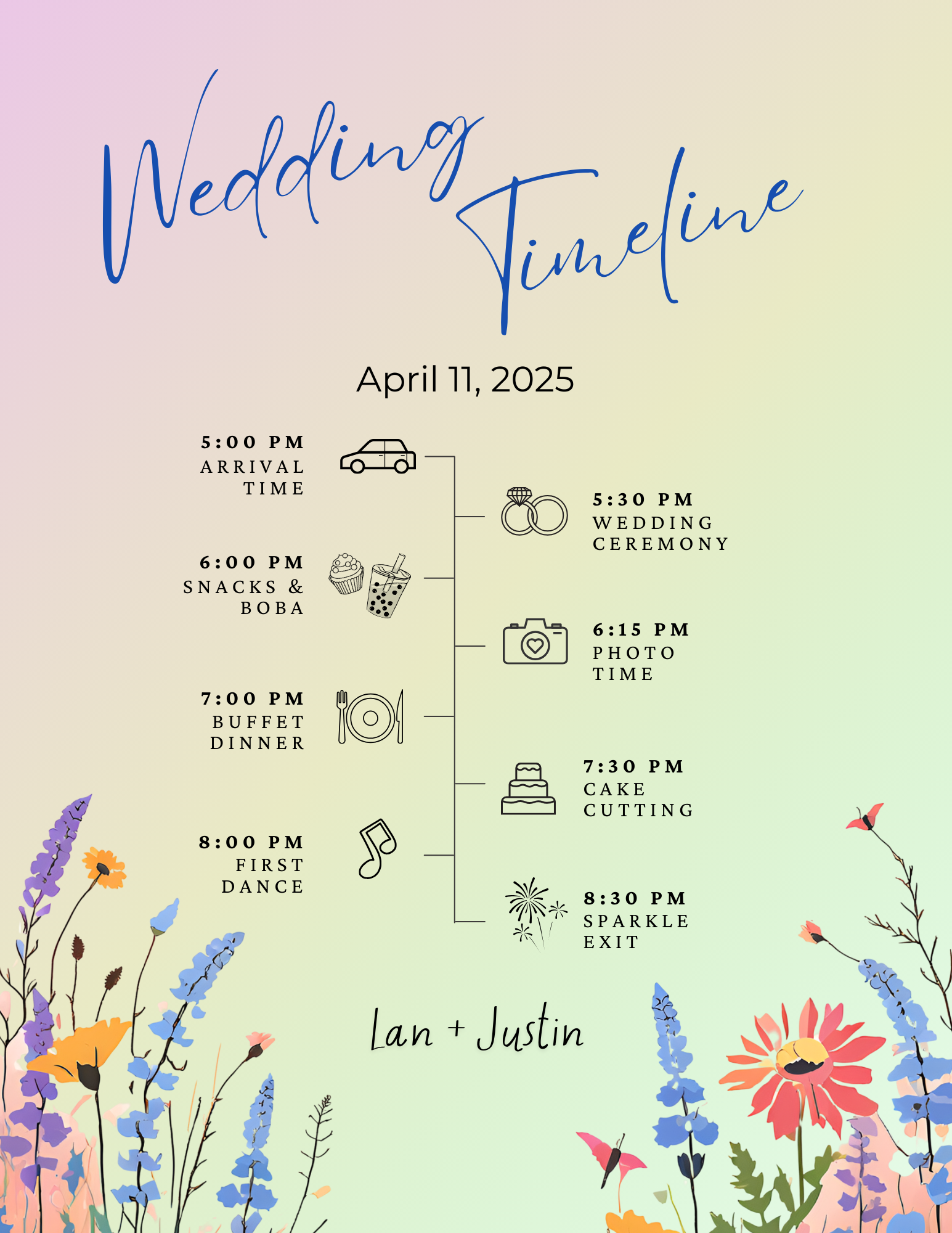 The Wedding Website of Lan Nguyen and Justin Smith