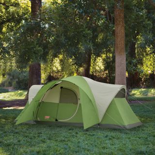 Montana 8-Person Cabin Camping Tent with Hinged Door