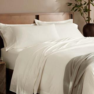 Signature Hemmed 4-Piece Organic Cotton Sheet Set