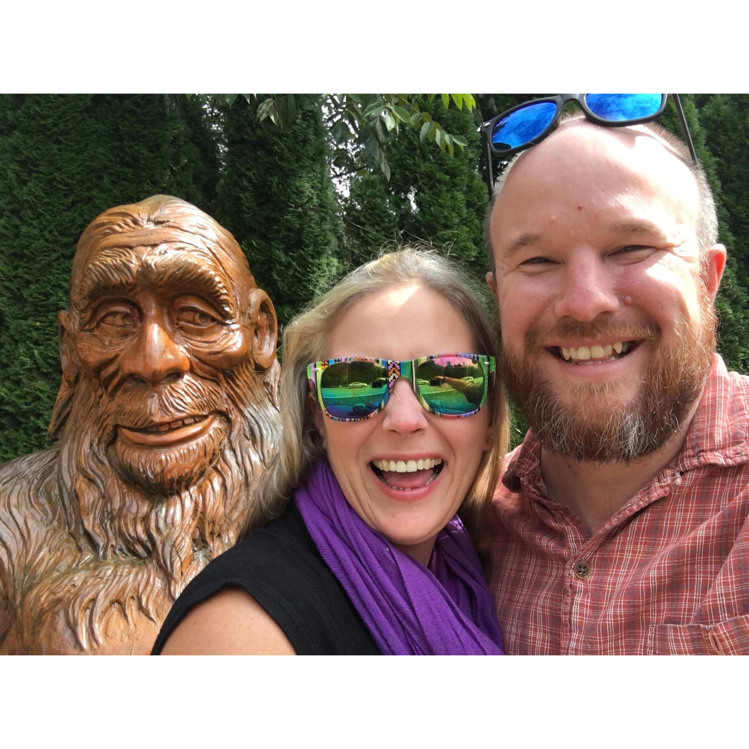 Hanging with the Sasquatch, Harrison, BC - Sept 2018