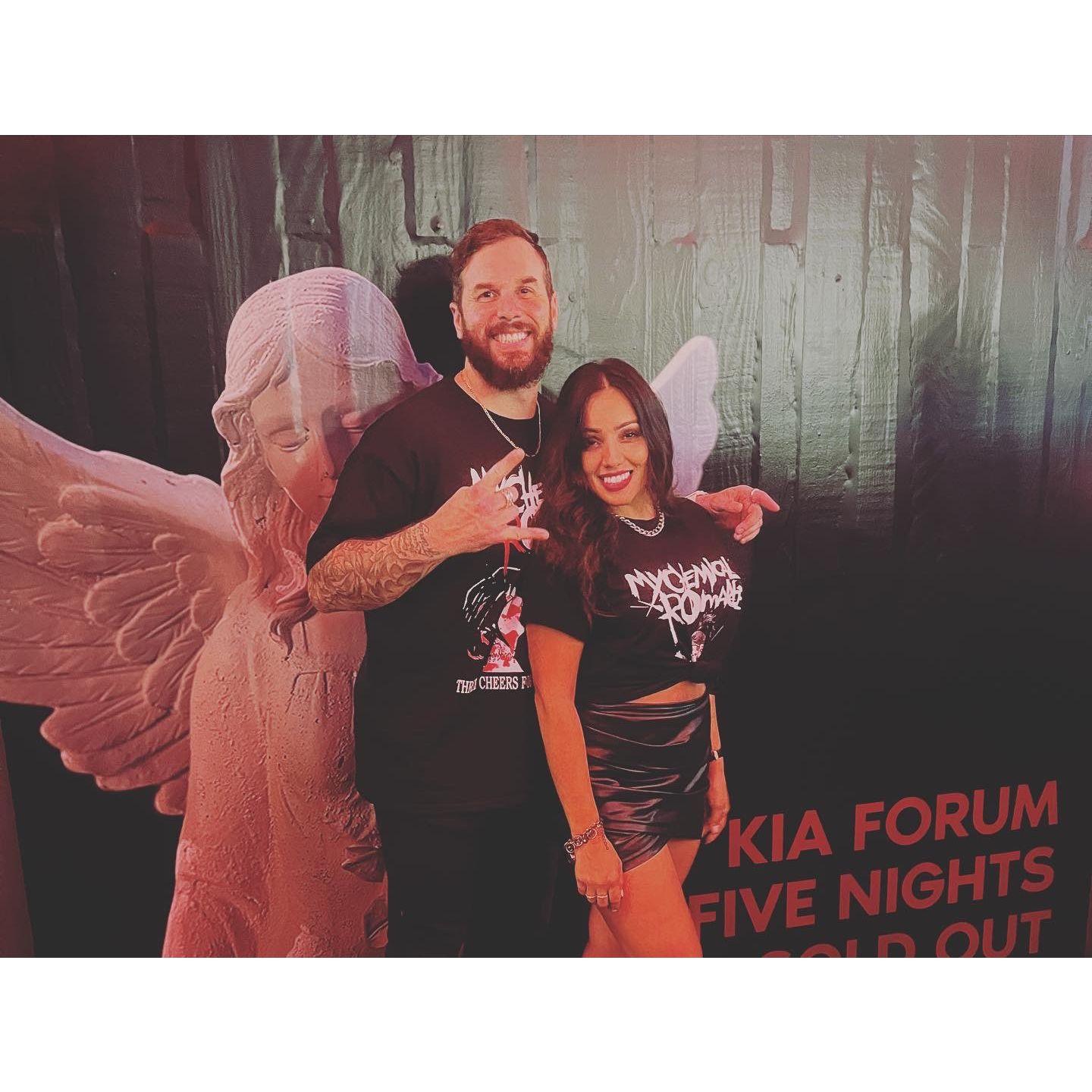 Rocking out in style—because love and music make the perfect harmony! 🎸❤️