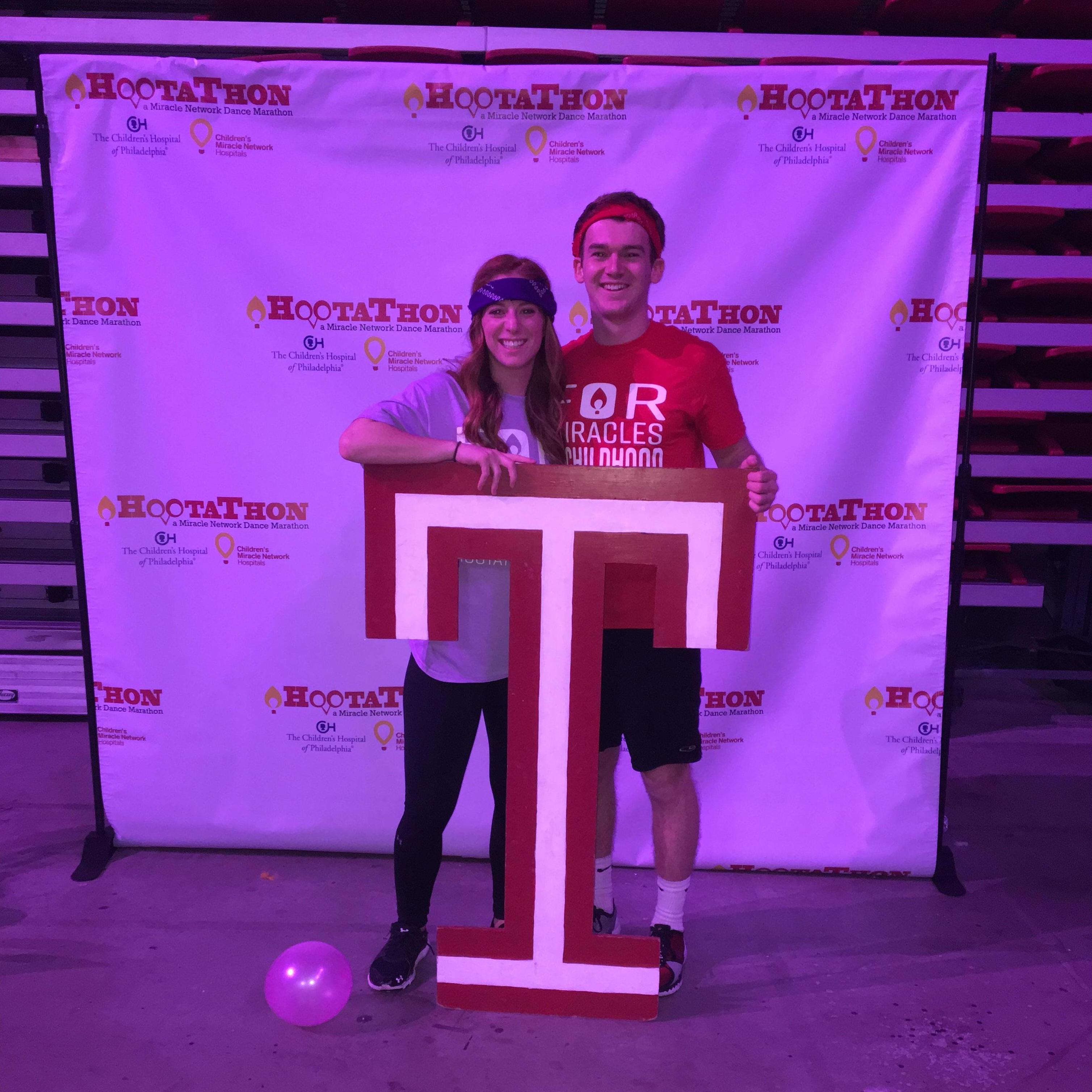 Our first photo together