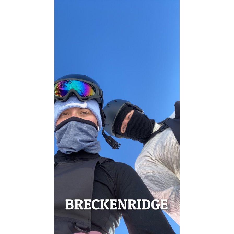 One month later we went to Breckenridge, Colorado. Learned how clumsy we both are. December 2020