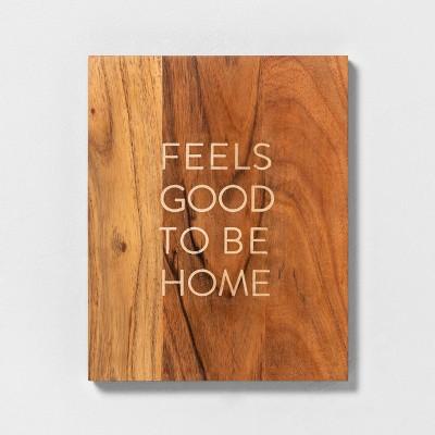 Wood Sign Feels Good To Be Home - Hearth & Hand™ with Magnolia