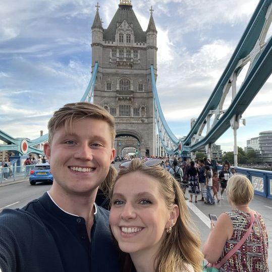 Crossing Tower Bridge. August 2022.