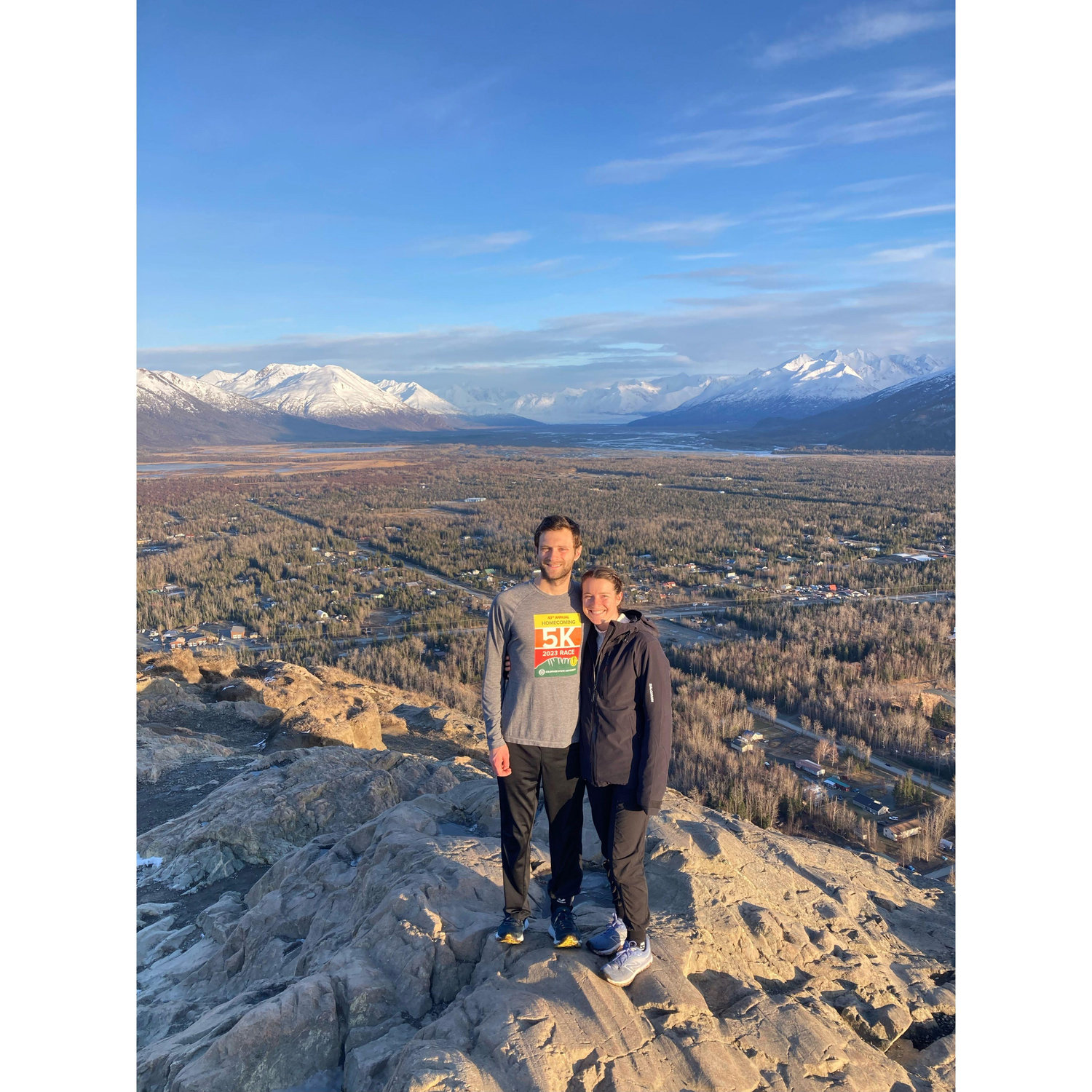 Climbing a mountain in Alaska over spring break 2025!