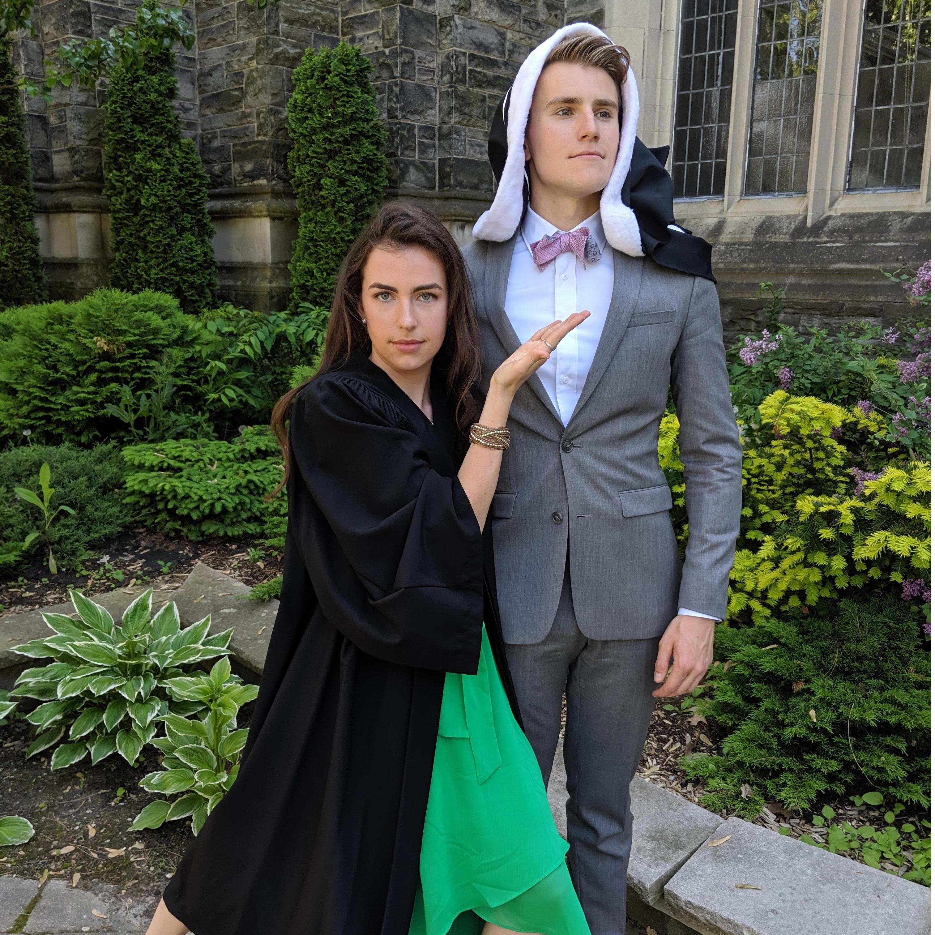 To graduating university