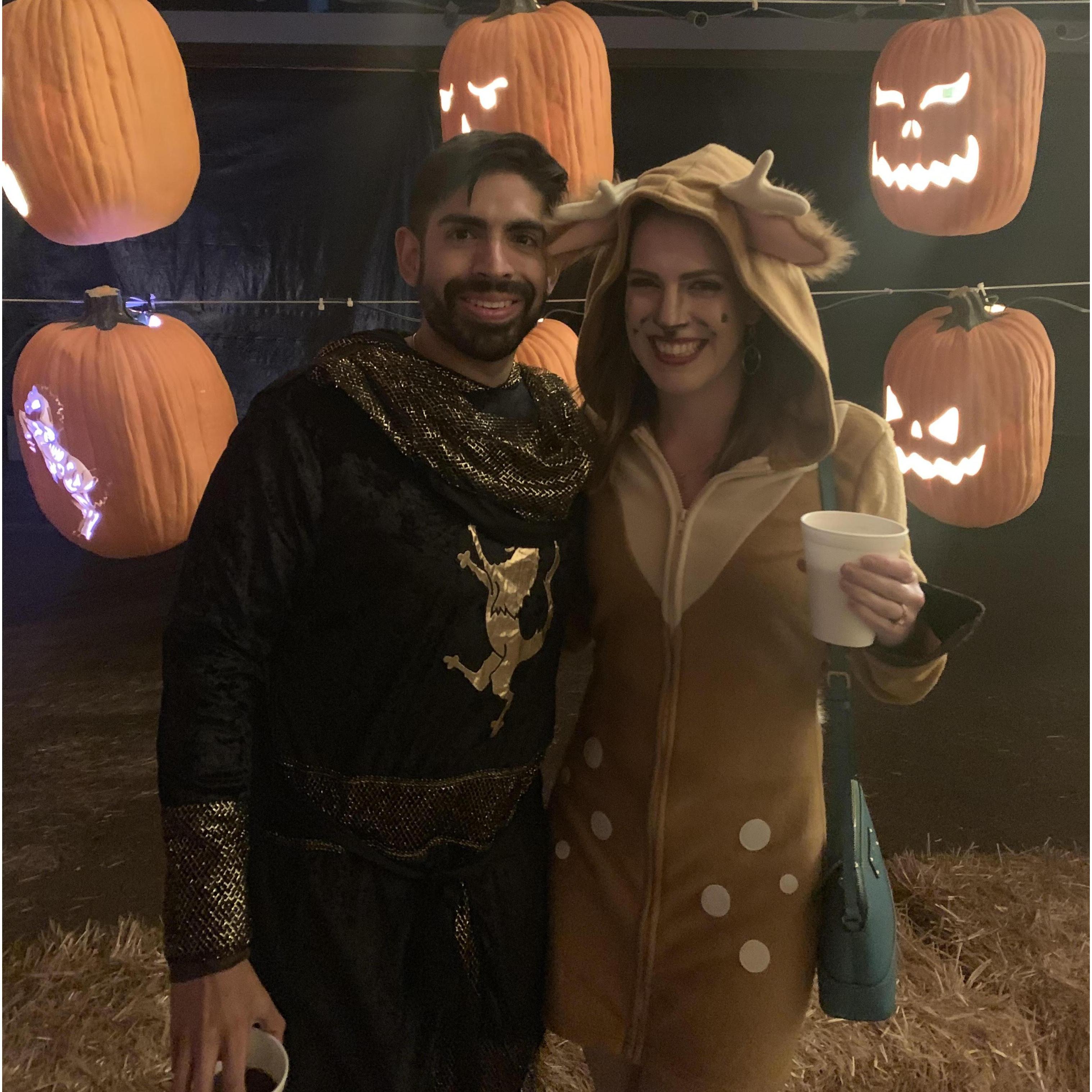 Halloween pumpkin festival in Colorado with our friends in 2018!