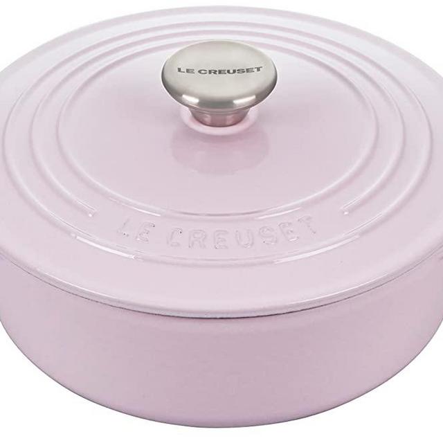 Le Creuset Enameled Cast Iron Shallow Round Oven, 2.75 Qt., Shallot
