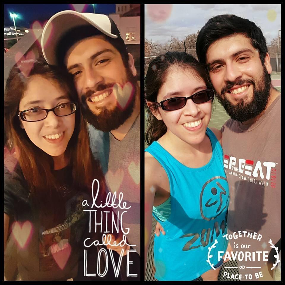Valentines Day 2016. Played basketball and ate down town.