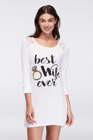 Best Wife Ever Sleep Shirt
