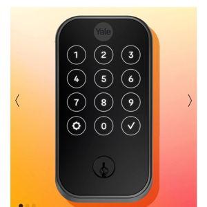 Yale Assure Lock® 2-Black Suede-Wifi
