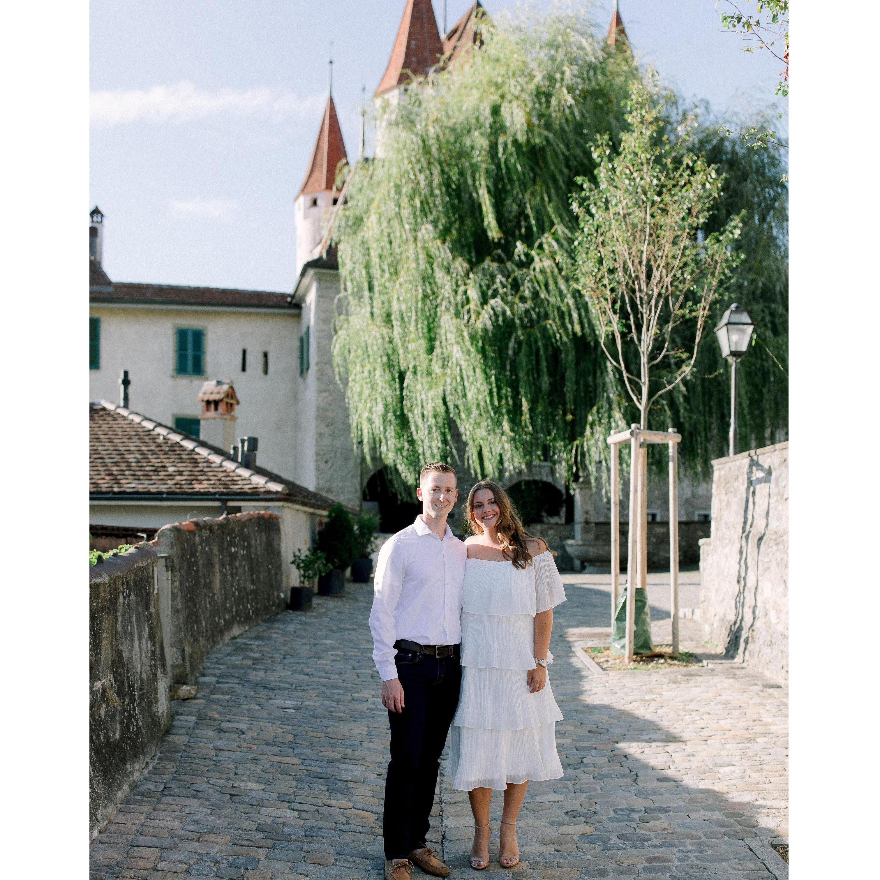 engagement photos in Switzerland!