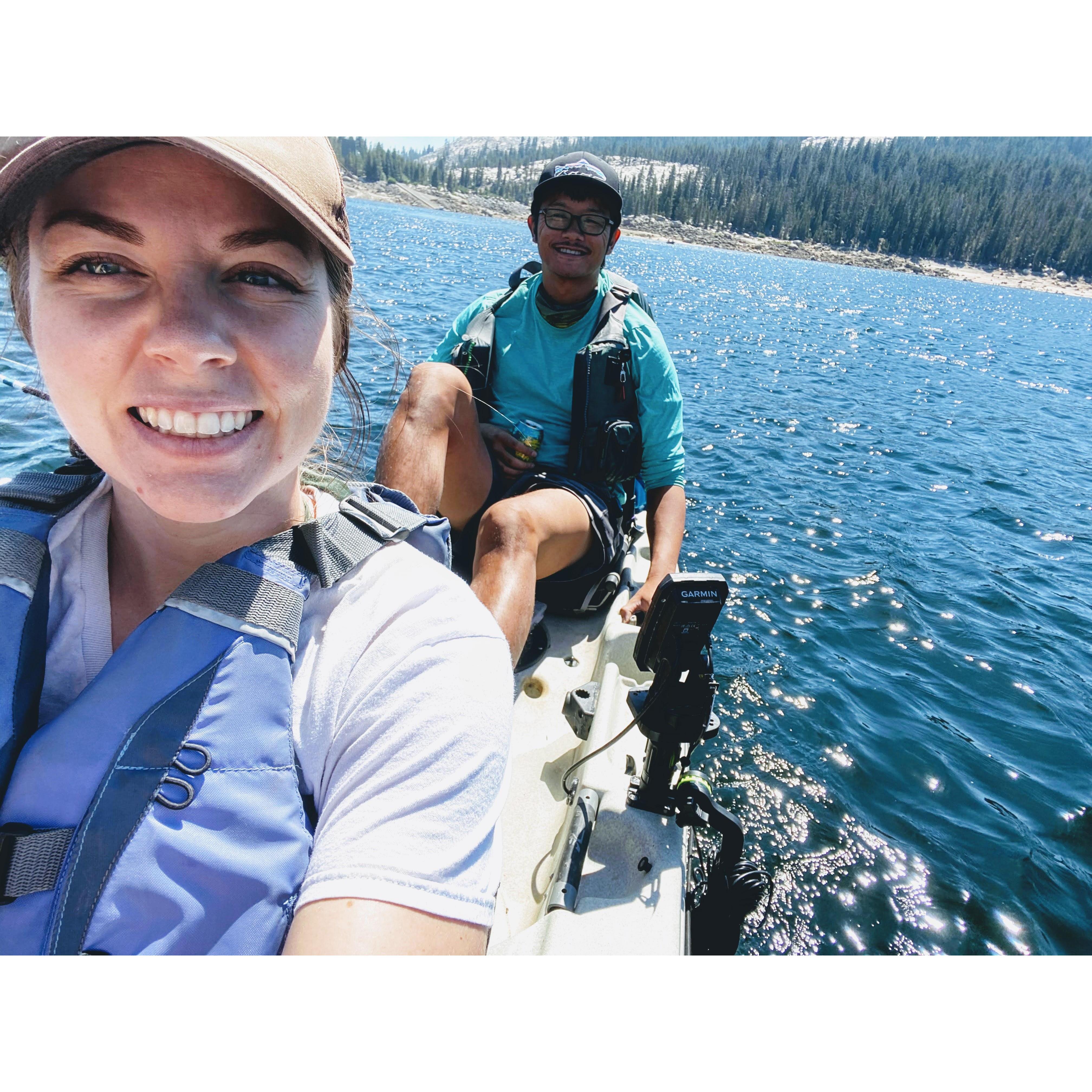 Tandem Kayak Fishing