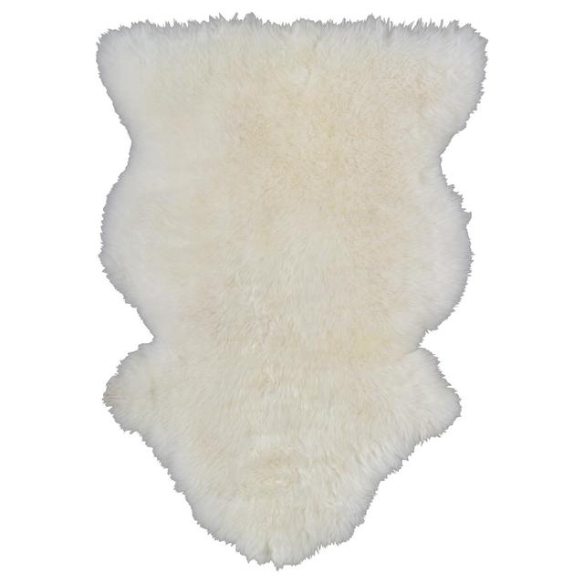 RENS                              Sheepskin, white