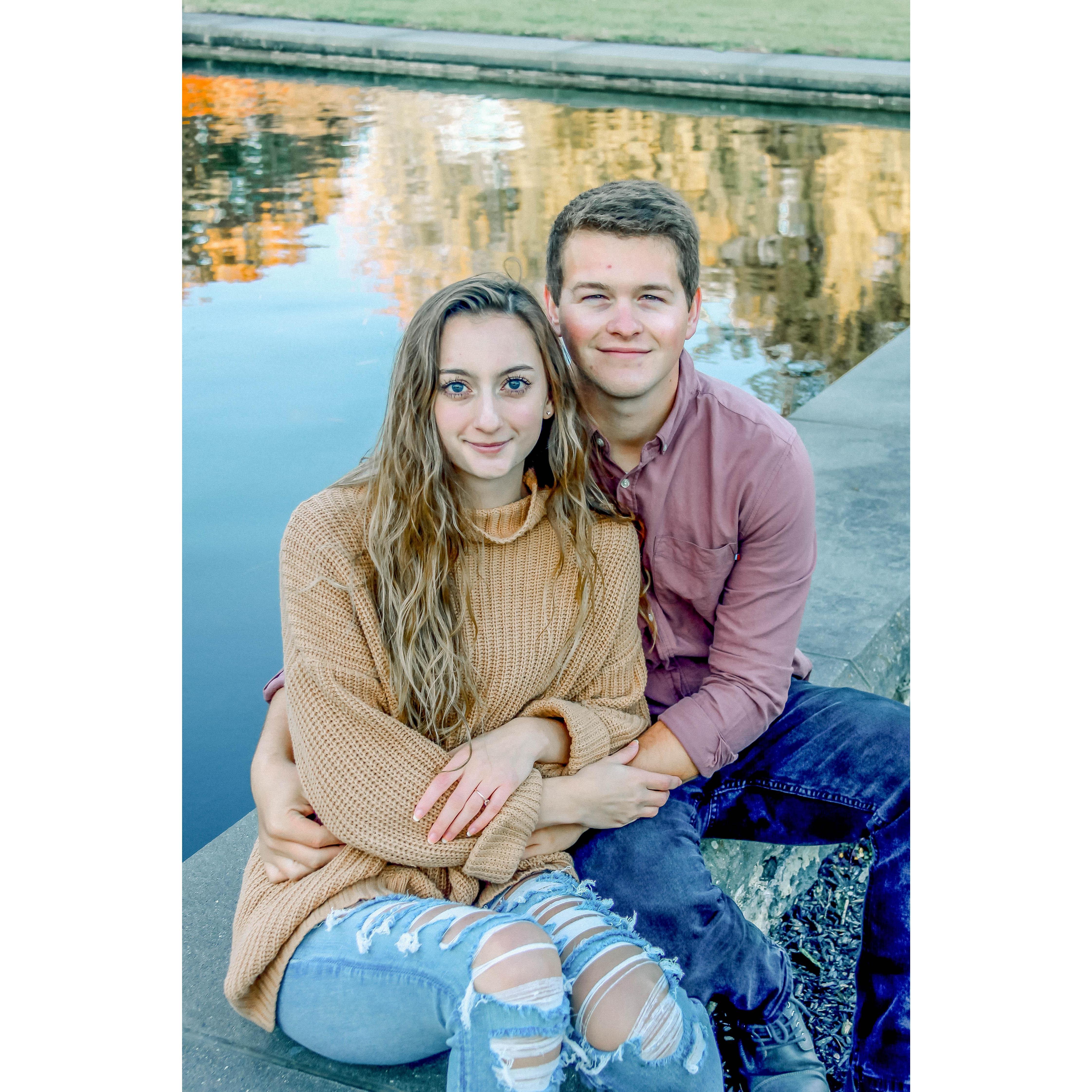 Our four year anniversary!