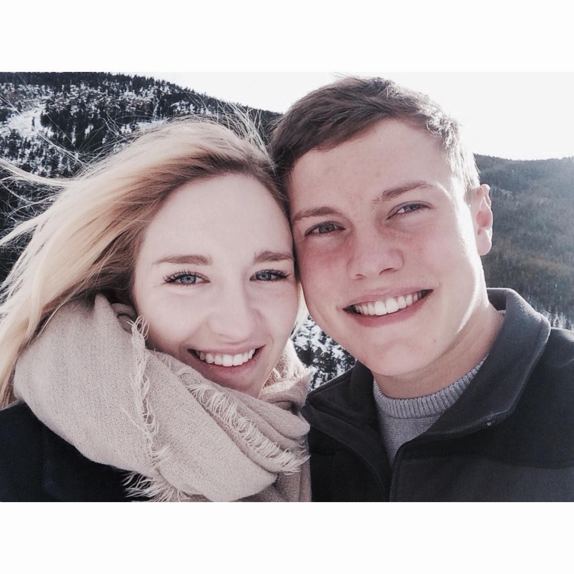 On a stop on during our ski trip to Silverthorne/Keystone!