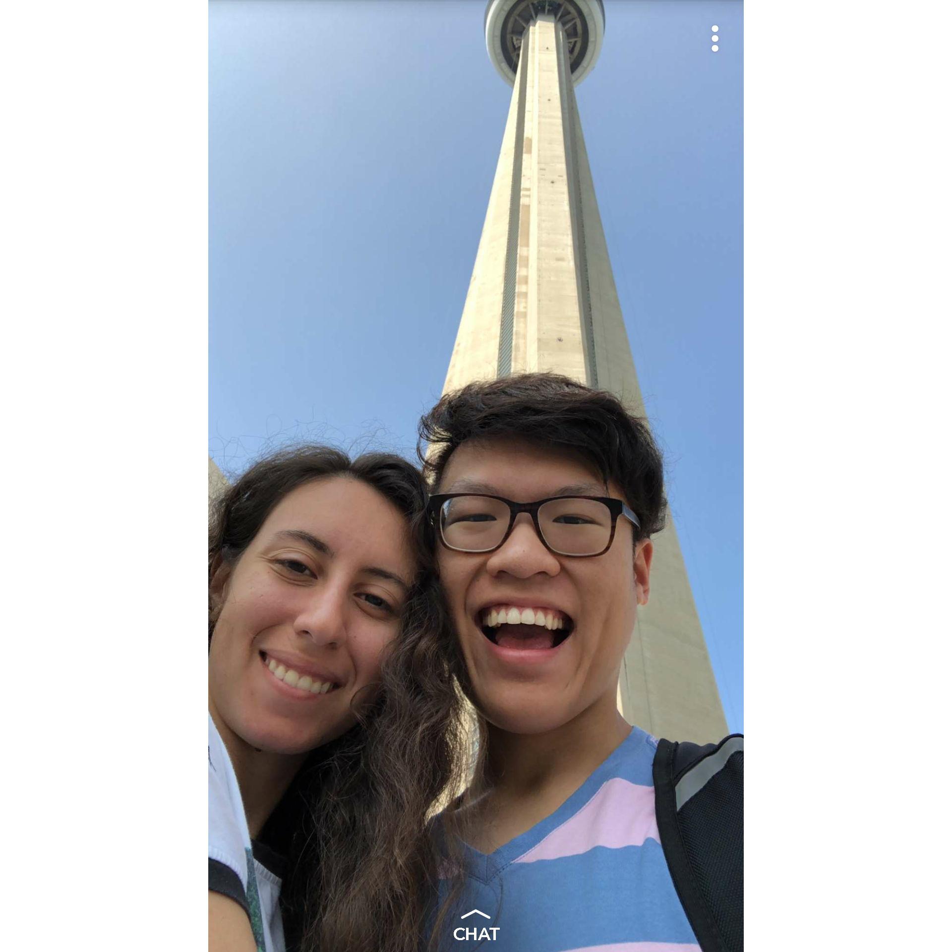 Canada! Nina got to meet the Canadian side of Alex's family for the first time in mid-2018