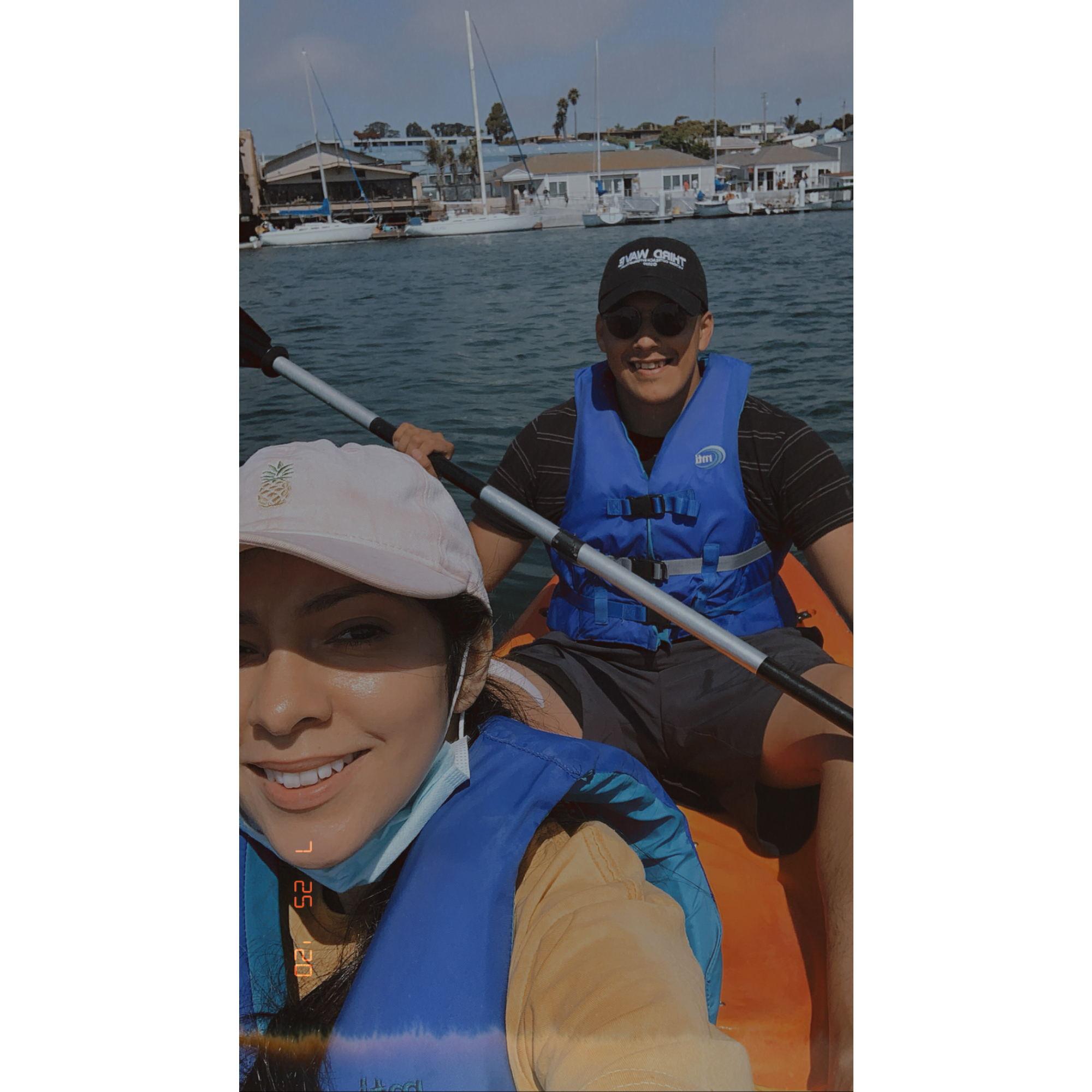 Our first picture together! Later that day we officially became boyfriend and girlfriend