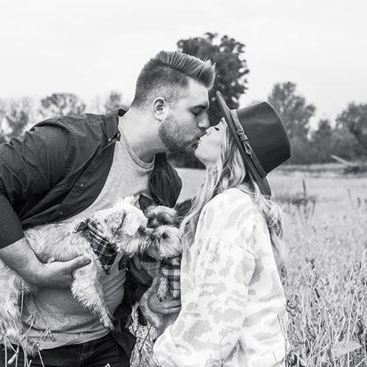 The day we got engaged.