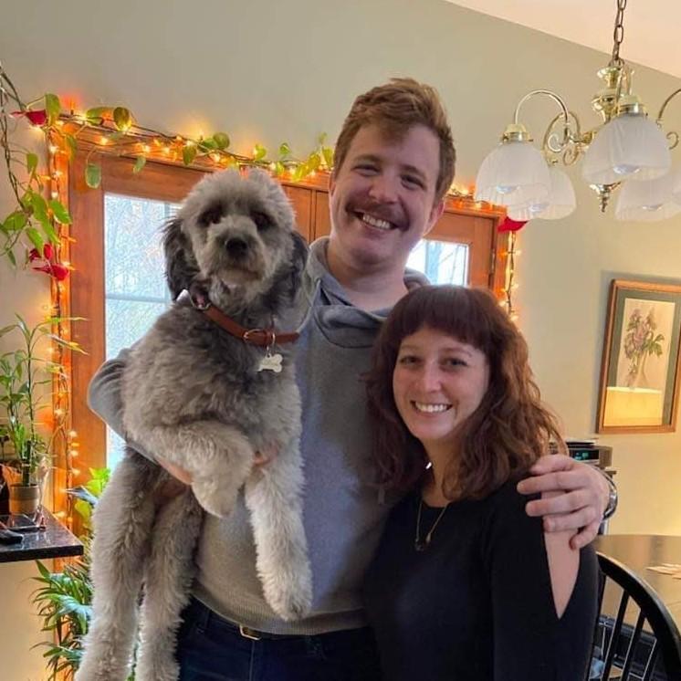 A trip to Liz's hometown, Tallmadge Ohio. With our pup, Andi! 2021