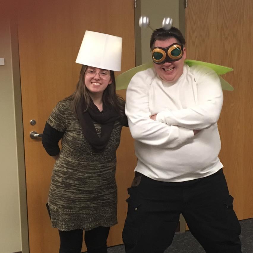 Halloween Couples Costume: Lamp & Moth
