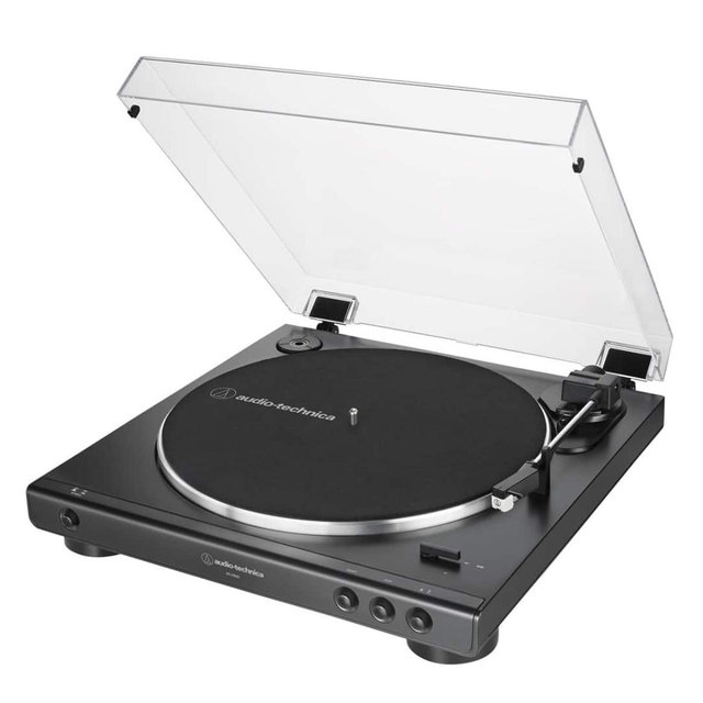 Audio-Technica - Audio Technica AT-LP60X-BK Turntable - Black