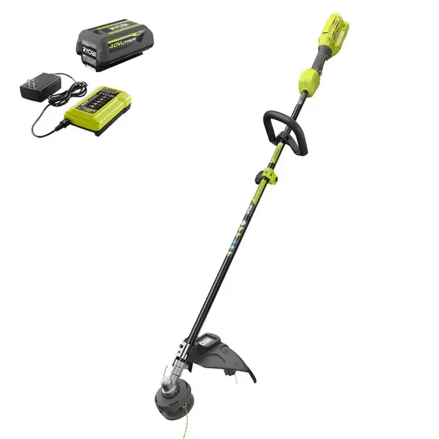 40V Expand-It™ Cordless Battery Attachment Capable String Trimmer with 4.0 Ah Battery and Charger