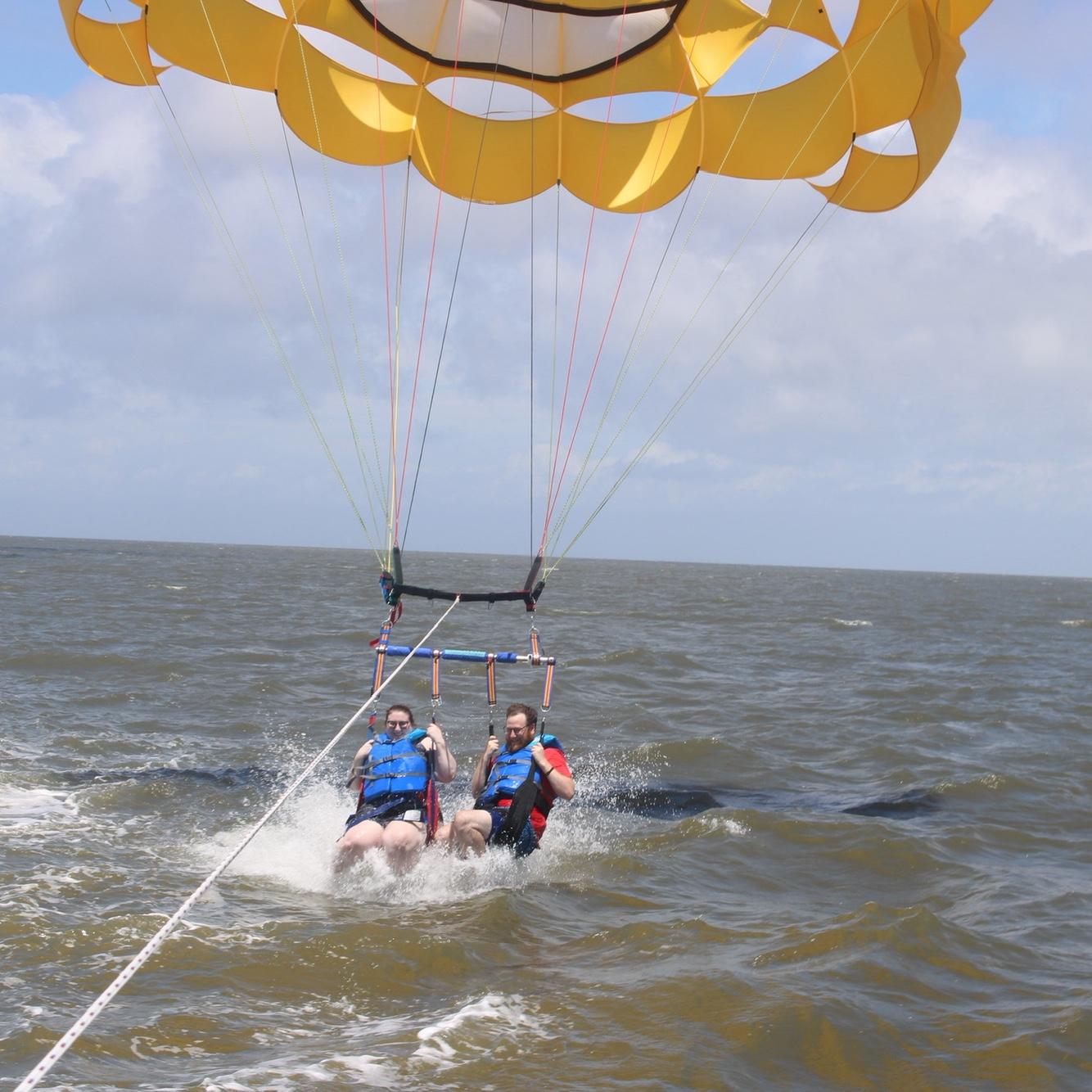 Parasailing for Malanna’s birthday!