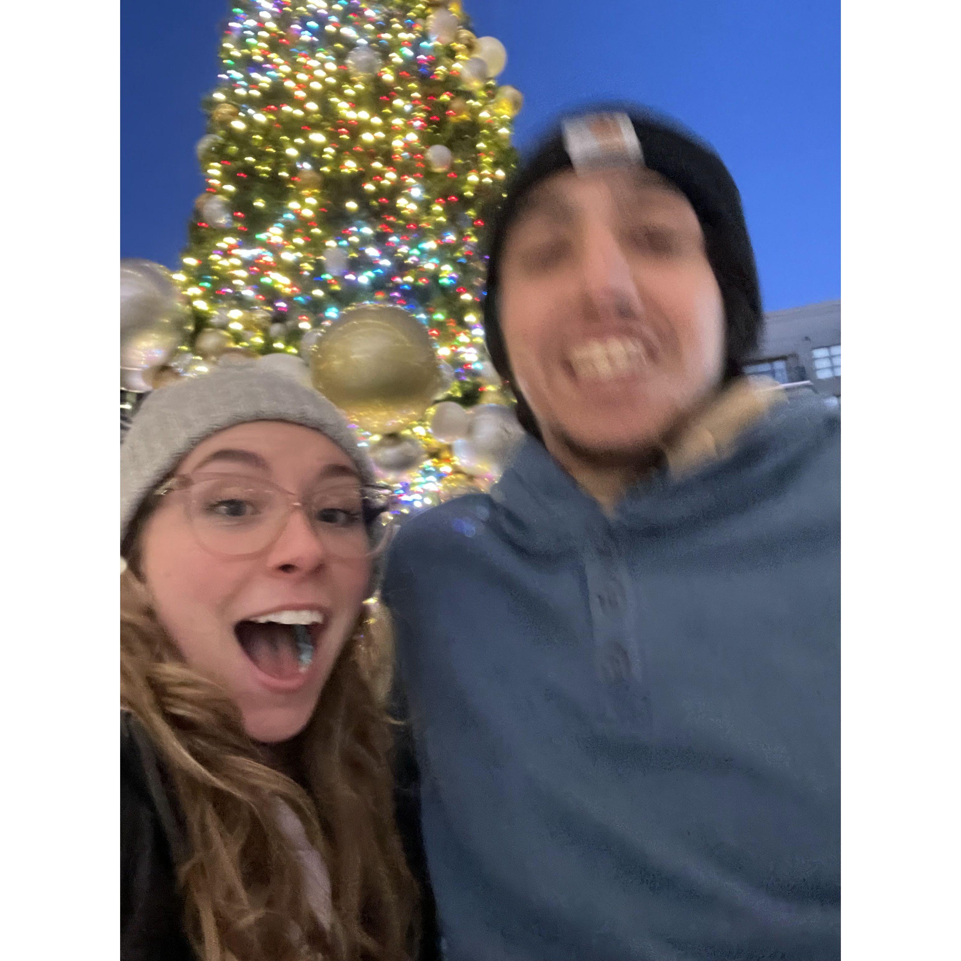 almost busting our butts iceskating