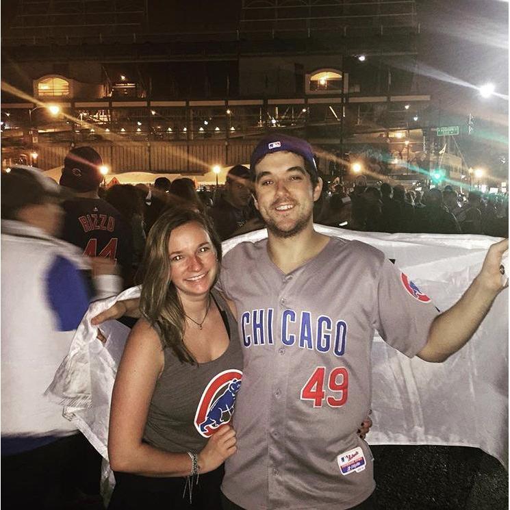 Our beloved Cubbies finally winning the World Series