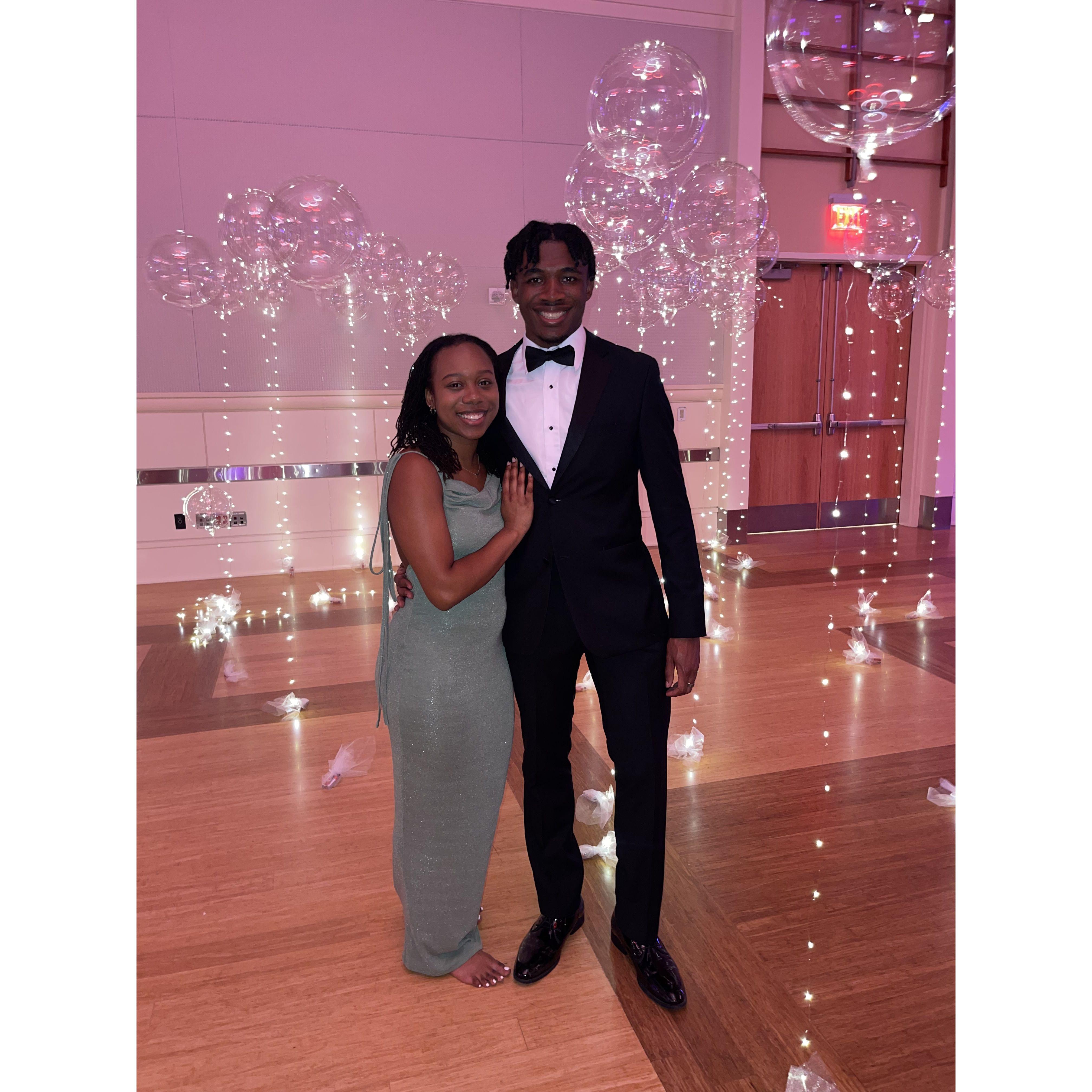 At the Red and White Ball at NC State!