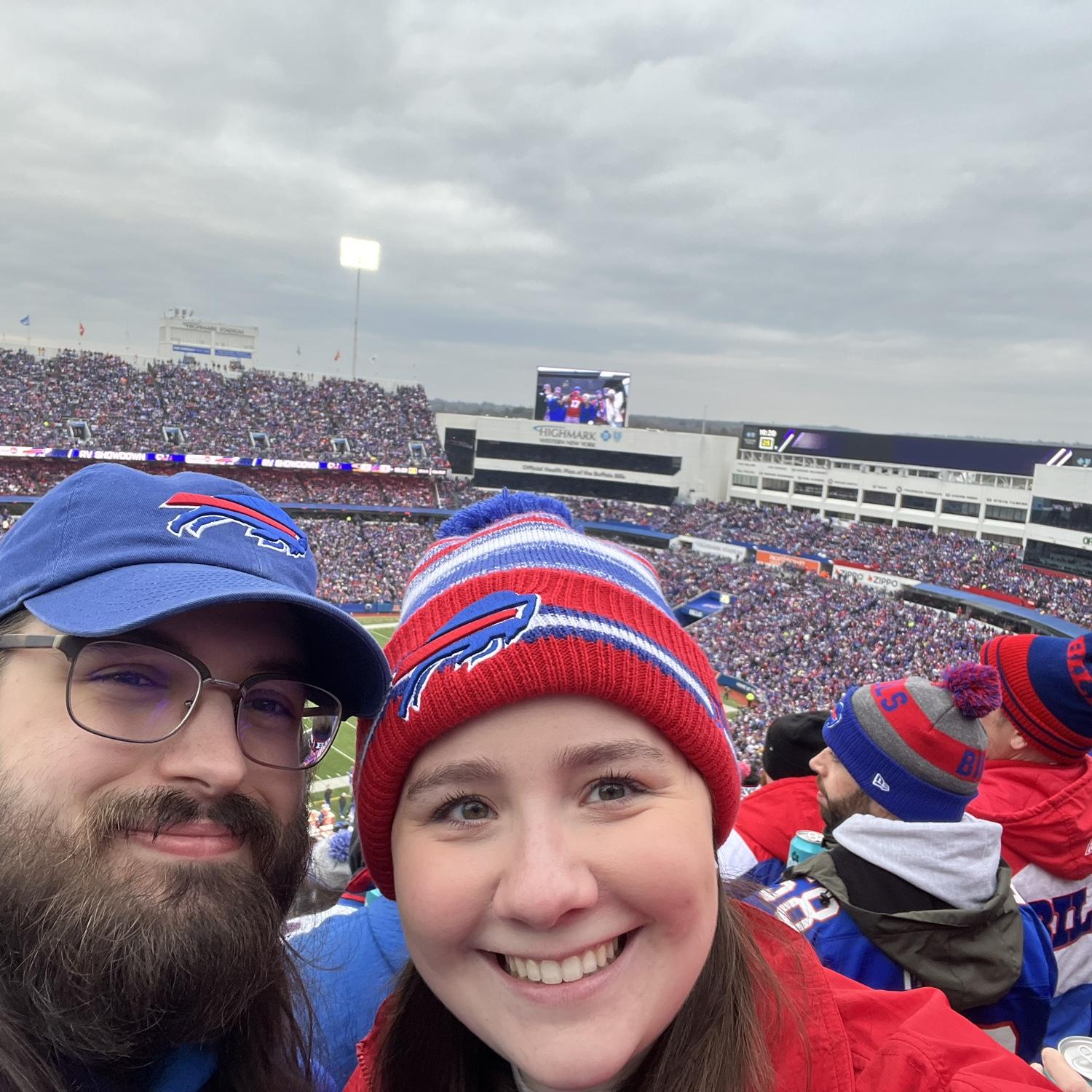 December 2023: Patriots vs Bills Game at Highmark