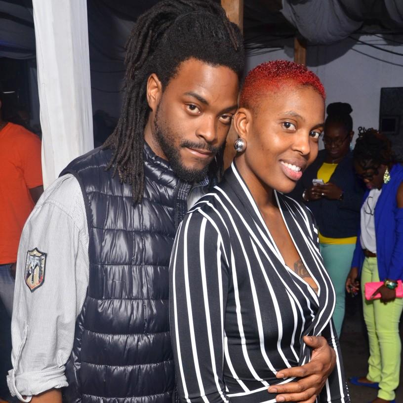 Took him to his first soca party in Tiki Village, Brooklyn NY
