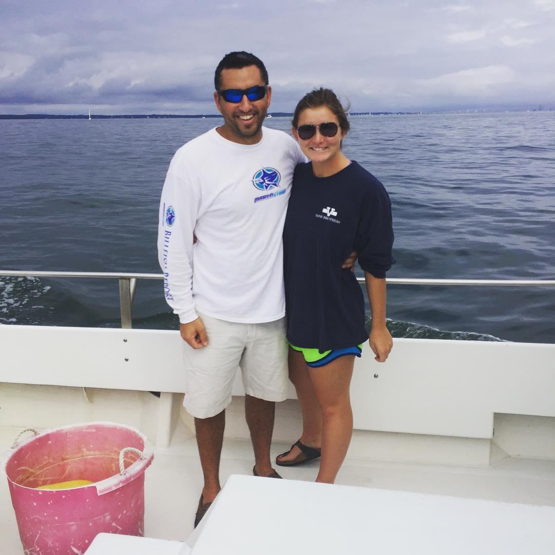 My first taste of the Maryland lifestyle: crabbing and fishing in the Chesapeake Bay. October 2016