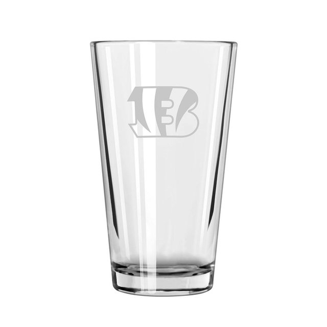 NFL Pint Glasses, Set of 4, Cincinnati Bengals