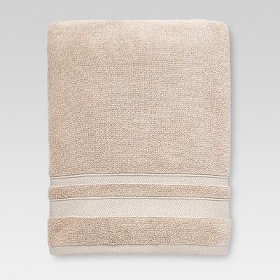 Performance Solid Bath Towel Beige - Threshold™