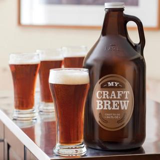 Craft Brews 6-Piece Growler Drinkware Set